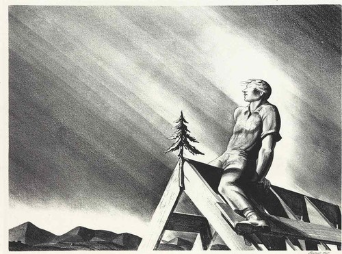 Rockwell kent roof tree - rockwell,