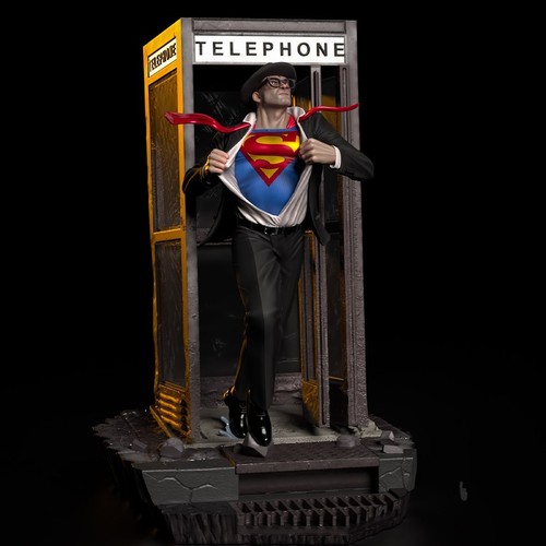 Statua jla superman kent - jla, dc