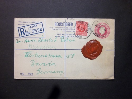 Cancelleria kgv busta - 41/2d,