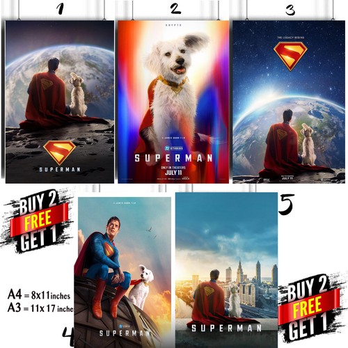 Superman 2025 poster speciali - superman,